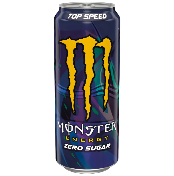 MONSTER ENERGY - Top Speed Zero Sugar 500ml